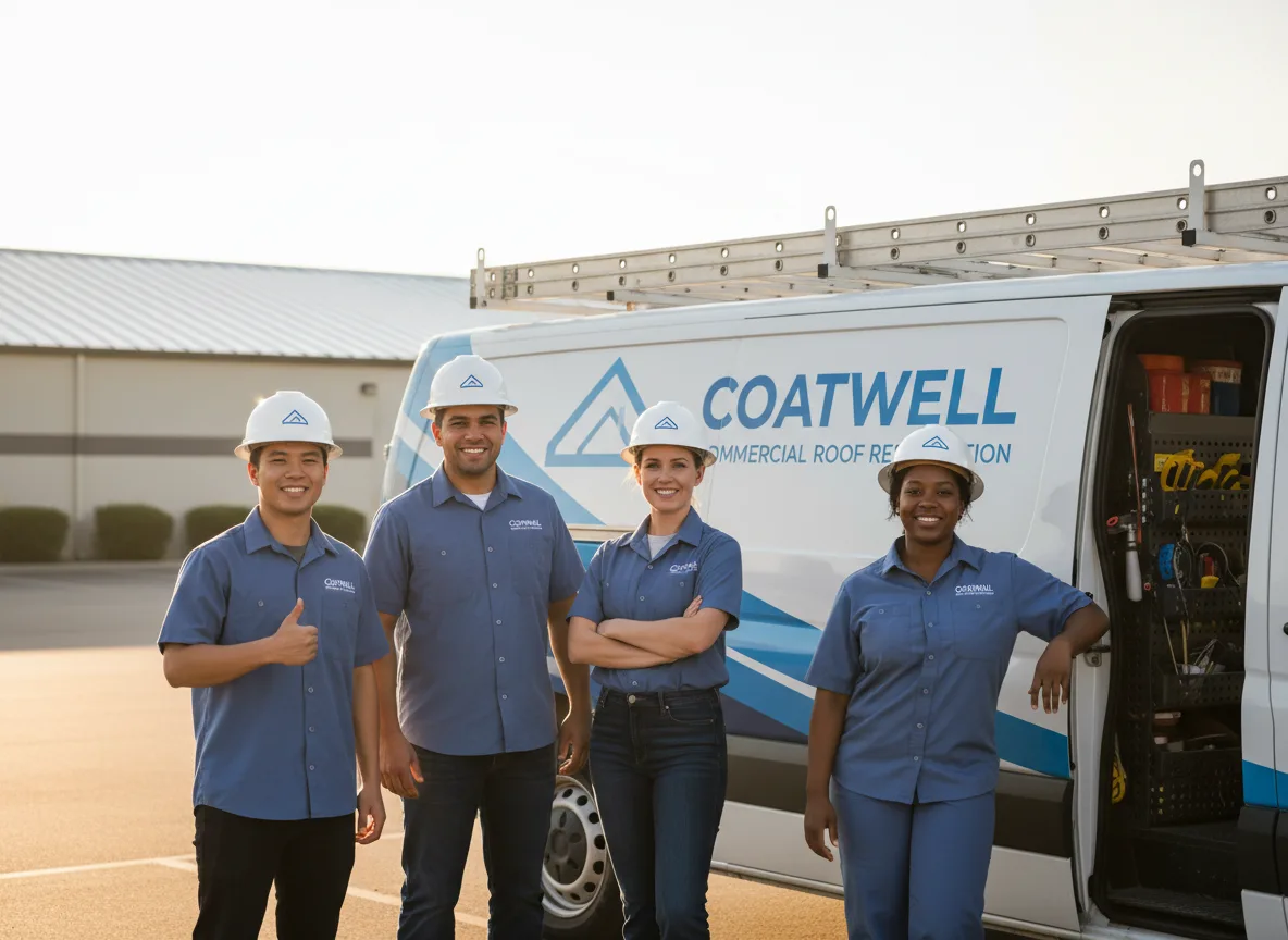Commercial roof coating company in Tornillo, TX